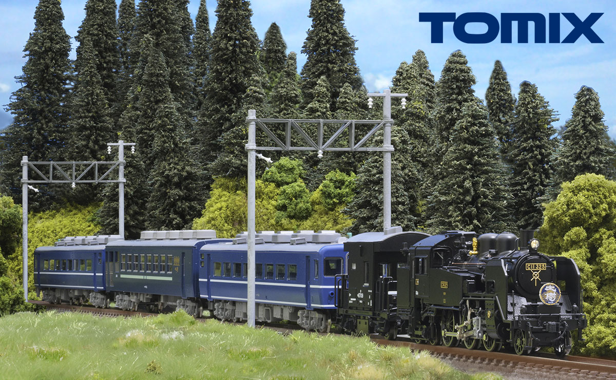TOMIX 8618+98563 東武鉄道 (SL大樹)  C11形蒸気機関車(325号機) + 14系・ヨ8000形客車