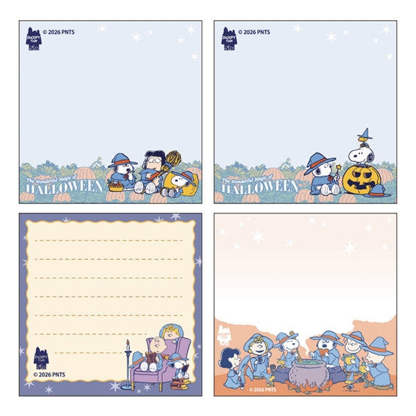 🌸 【預訂】Snoopy Memo - MAGICAL HALLOWEEN