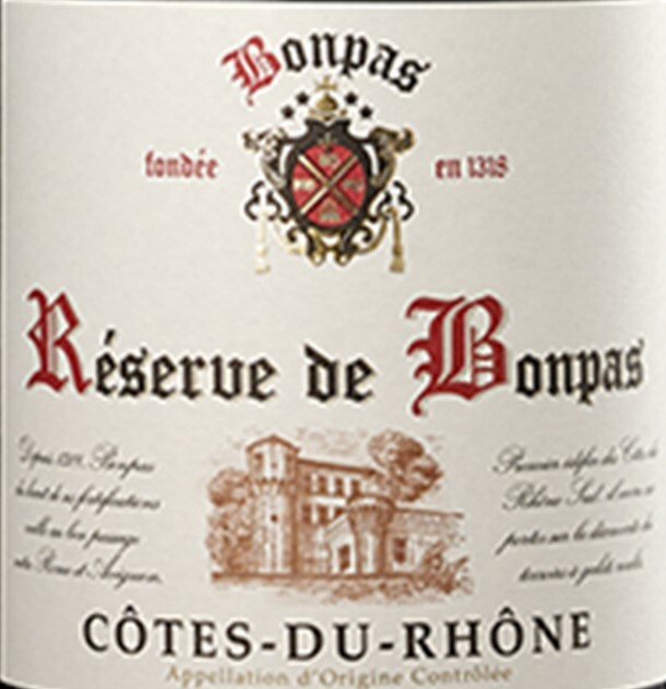 Reserve De Bonpas Rouge Cote du Rhone 2020