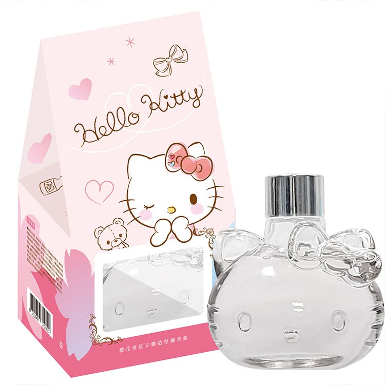 【台灣】 Hello Kitty 櫻花香氛立體造型擴香瓶（100ml）