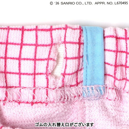 🆕【⭐訂購⭐】🇯🇵日本直送🌀#Sanrio 格紋 心形口袋 可愛刺繡 短褲［4款選］🌀 [ELDA-0264][260529]