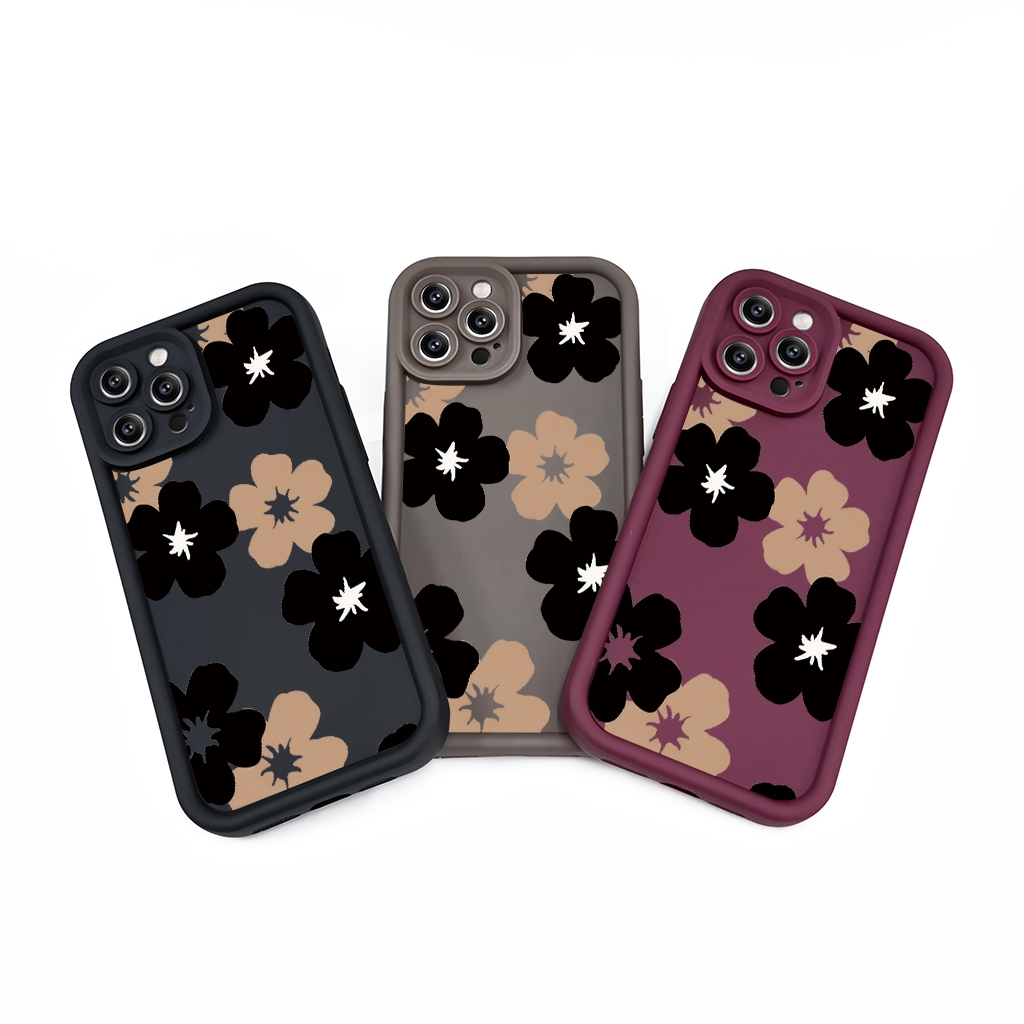 TPU DESIGN CASE PHONE FOR SAMSUNG - DESIGN FLOWER A6