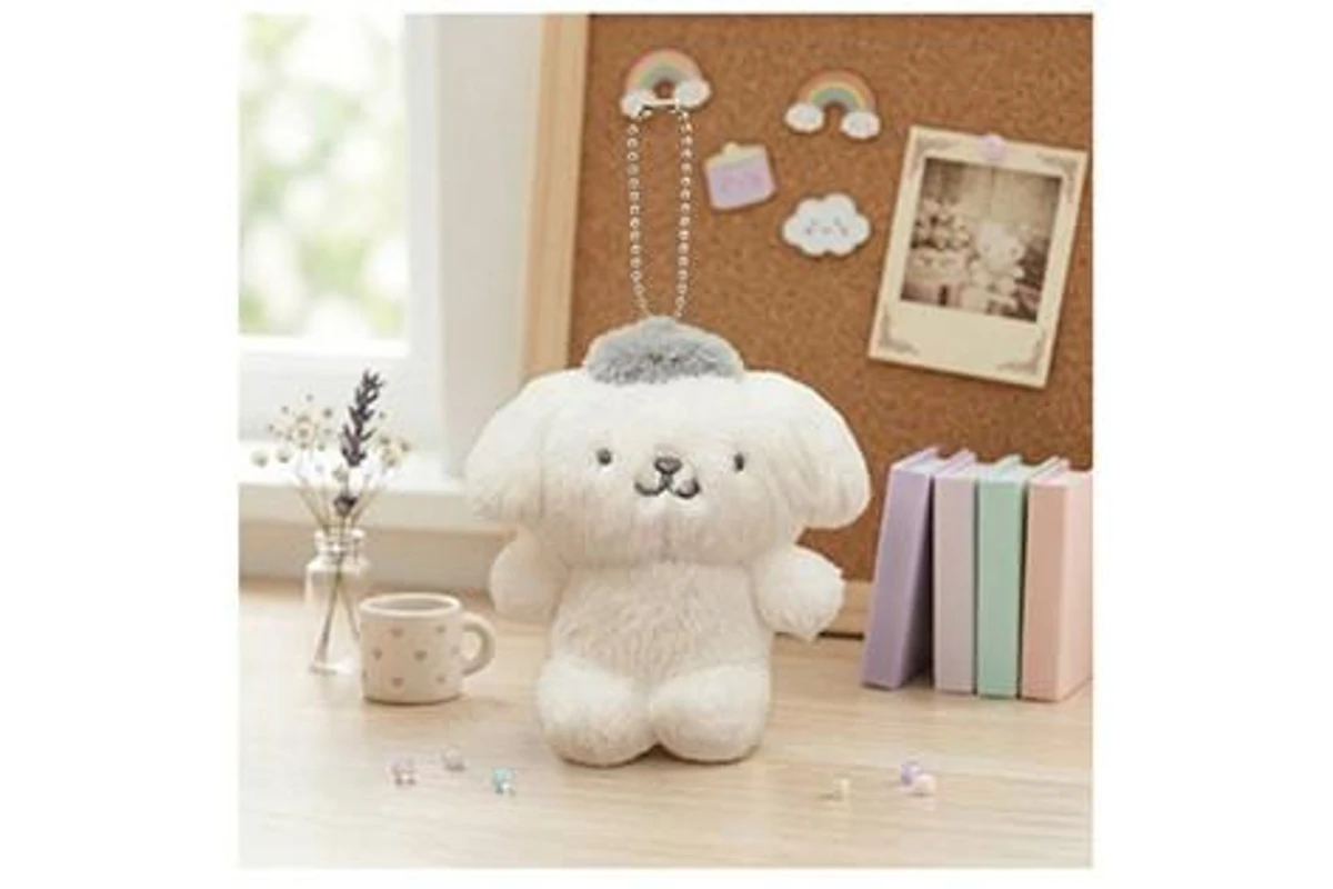 《現貨》Sanrio 韓版毛絨掛飾（白雪布丁狗）