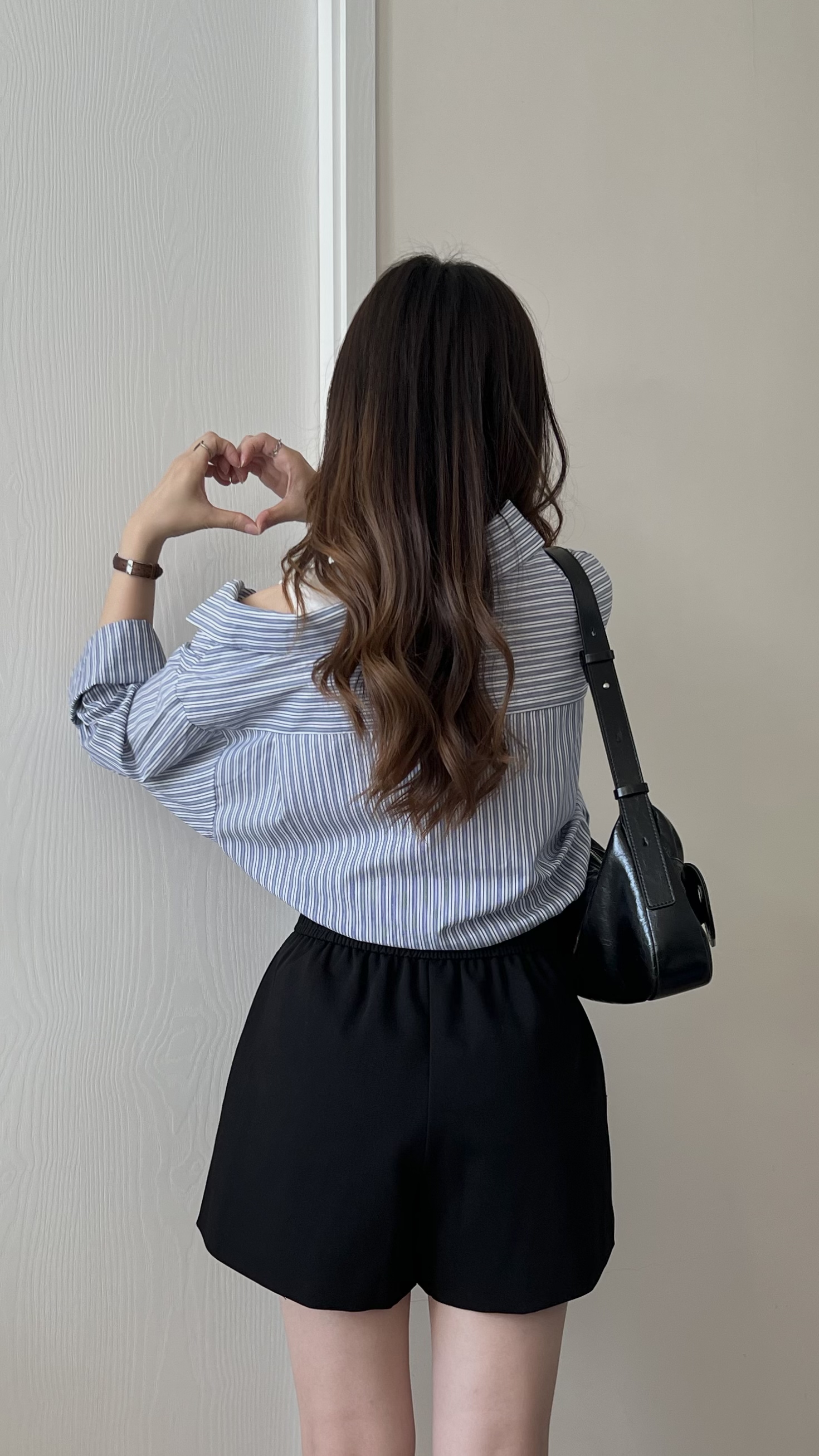 自留推薦假兩件恤衫 現貨