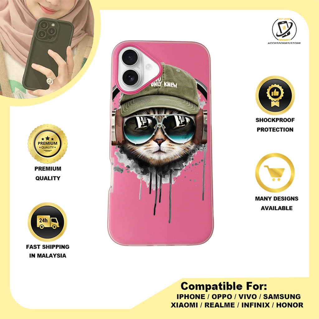 JELLY CASE PHONE FOR IPHONE - DESIGN CAT C