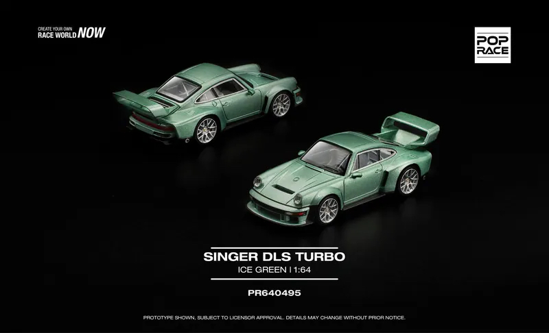 (預訂 Pre Order) POPRACE ( PR640495 ) SINGER DLS TURBO ICE GREEN