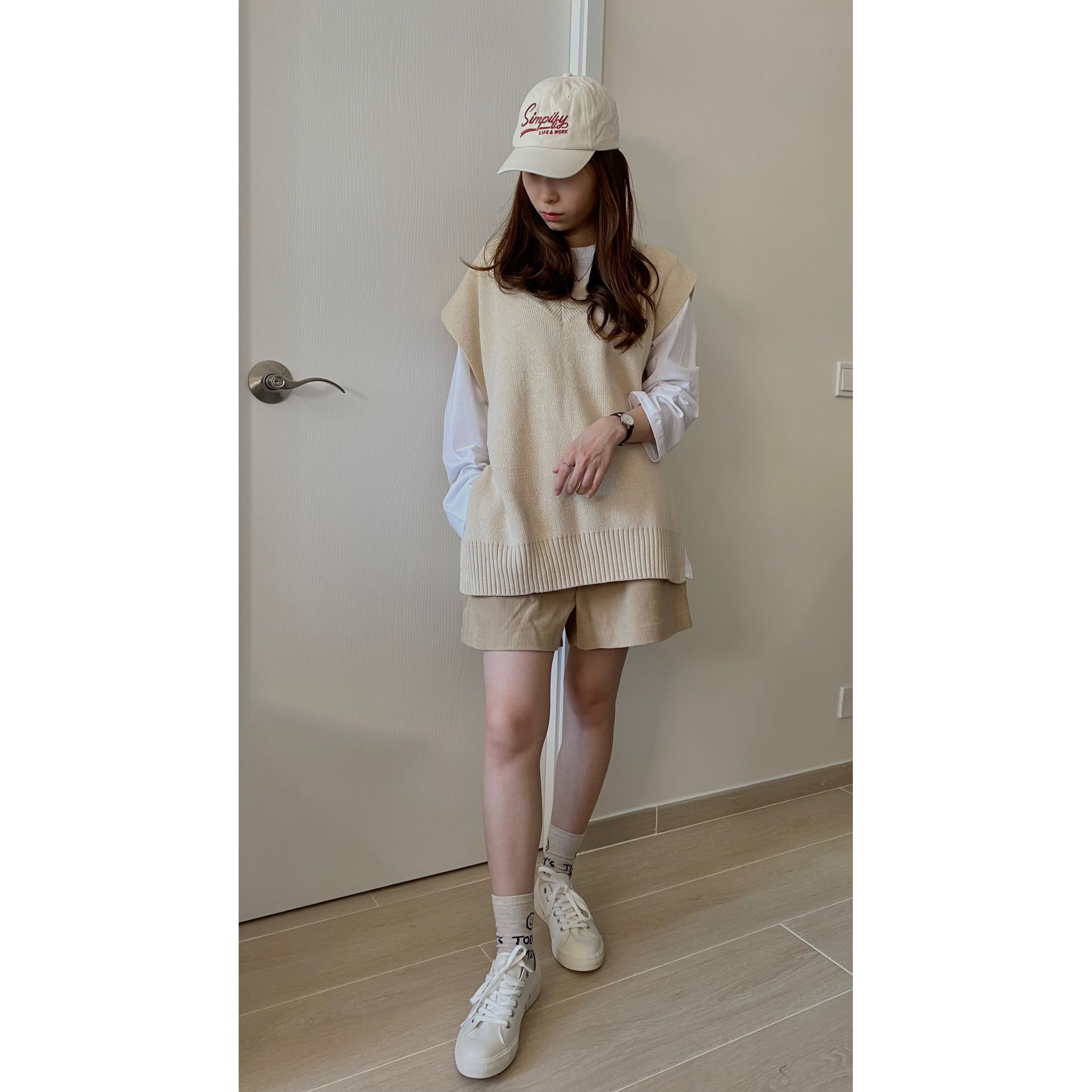 oversize腰側開叉長Tee 現貨