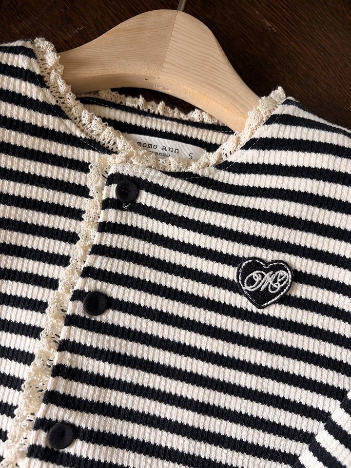 Momoann | Striped Cardigan