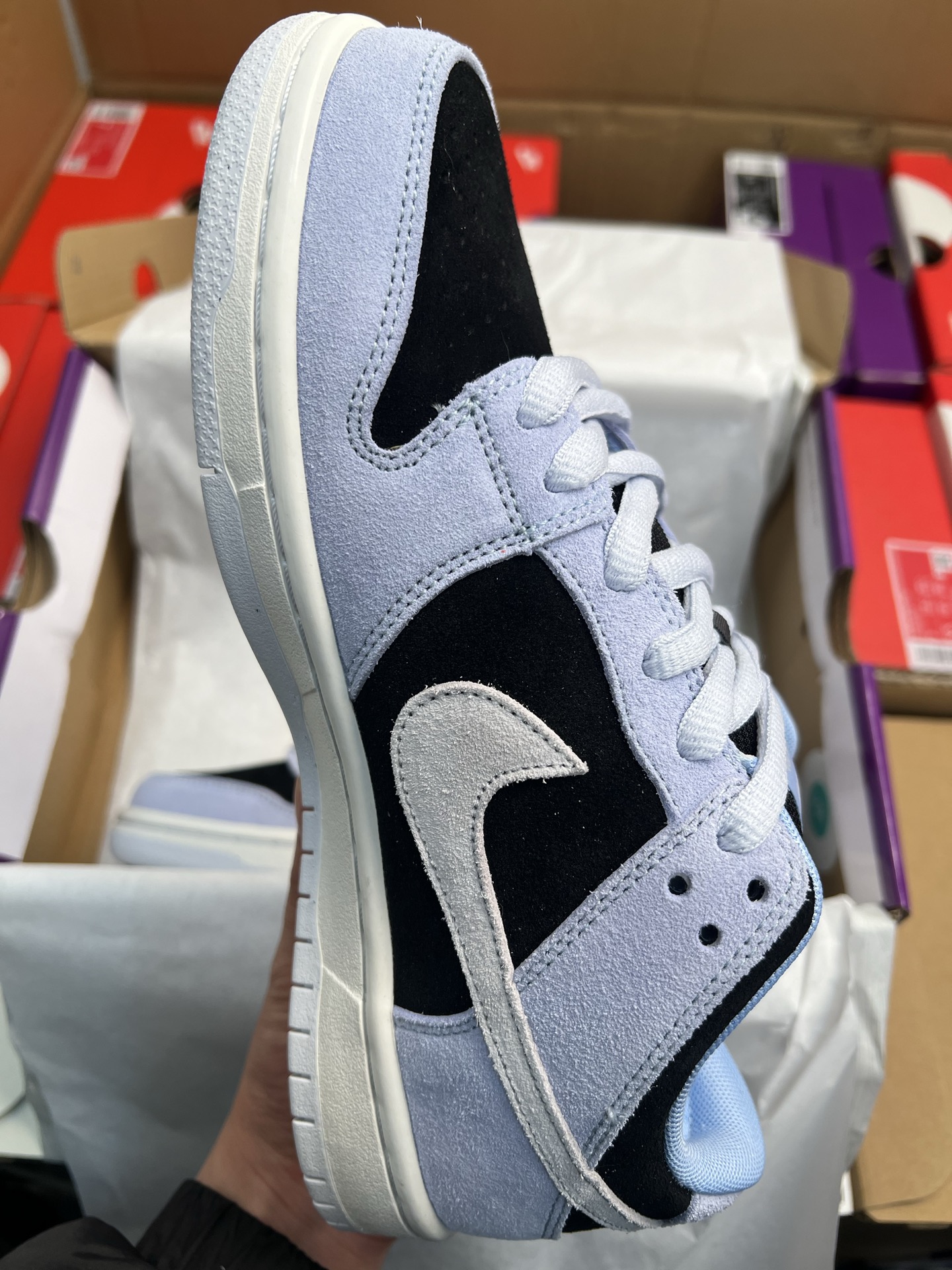 Dark Grey Dunk Low Pro Grey Nike SB Dunk Low Pro QS Bluetile 