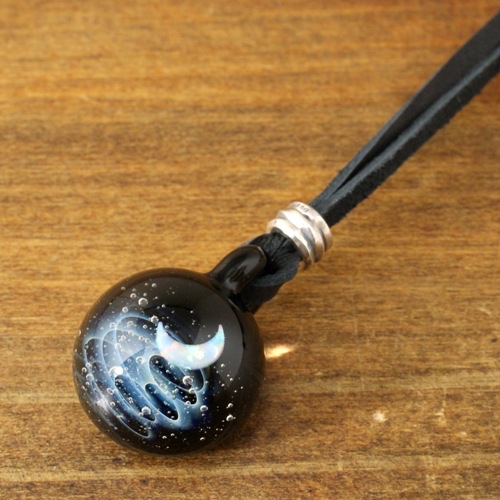 只按訂單生產~Atease SPACE GLASS COSMICWONDER NECKLACE(宇宙のガラスグラスネックレス)  pre order/訂購