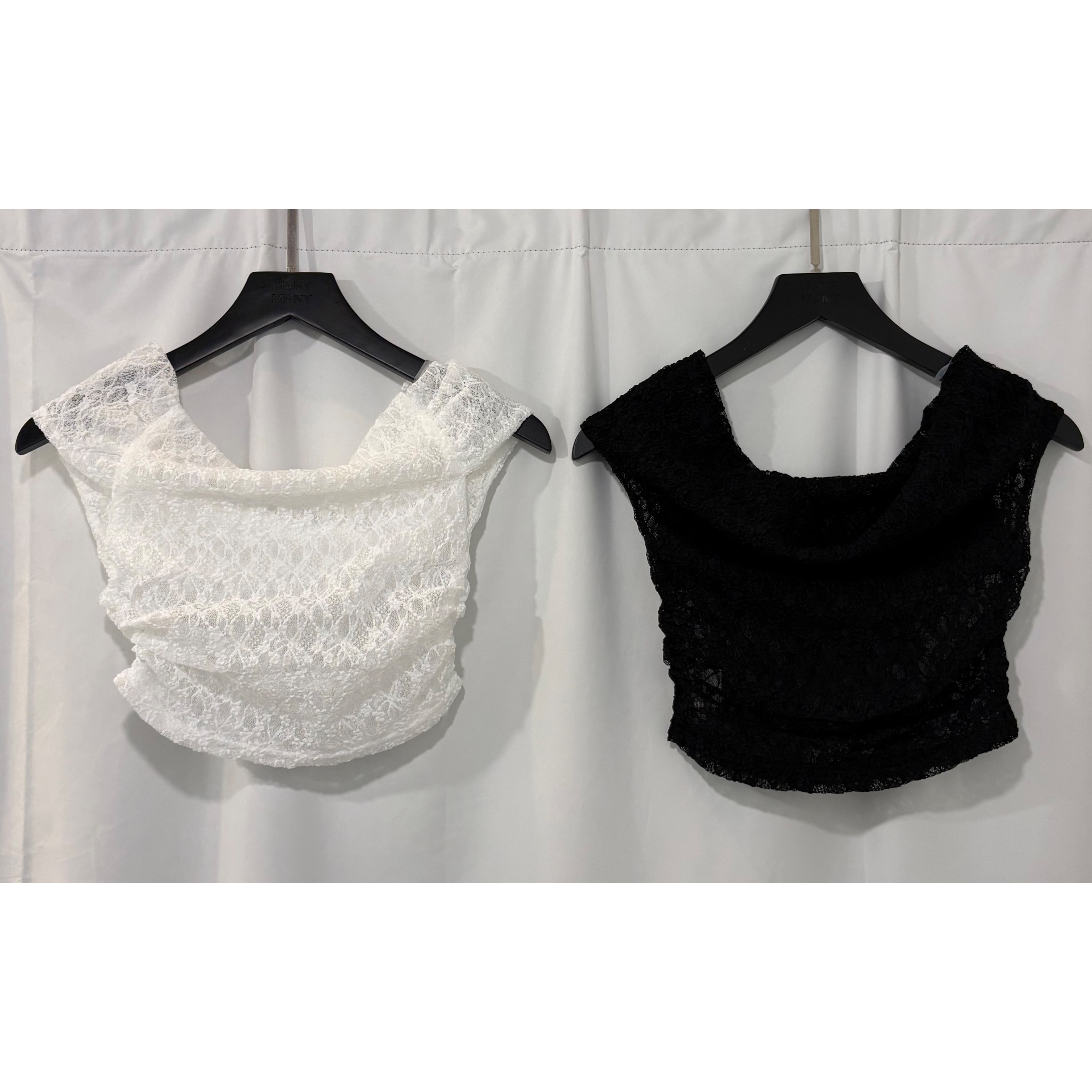 新品價5月8號截💙2605K《2WAYS LACE CROP》