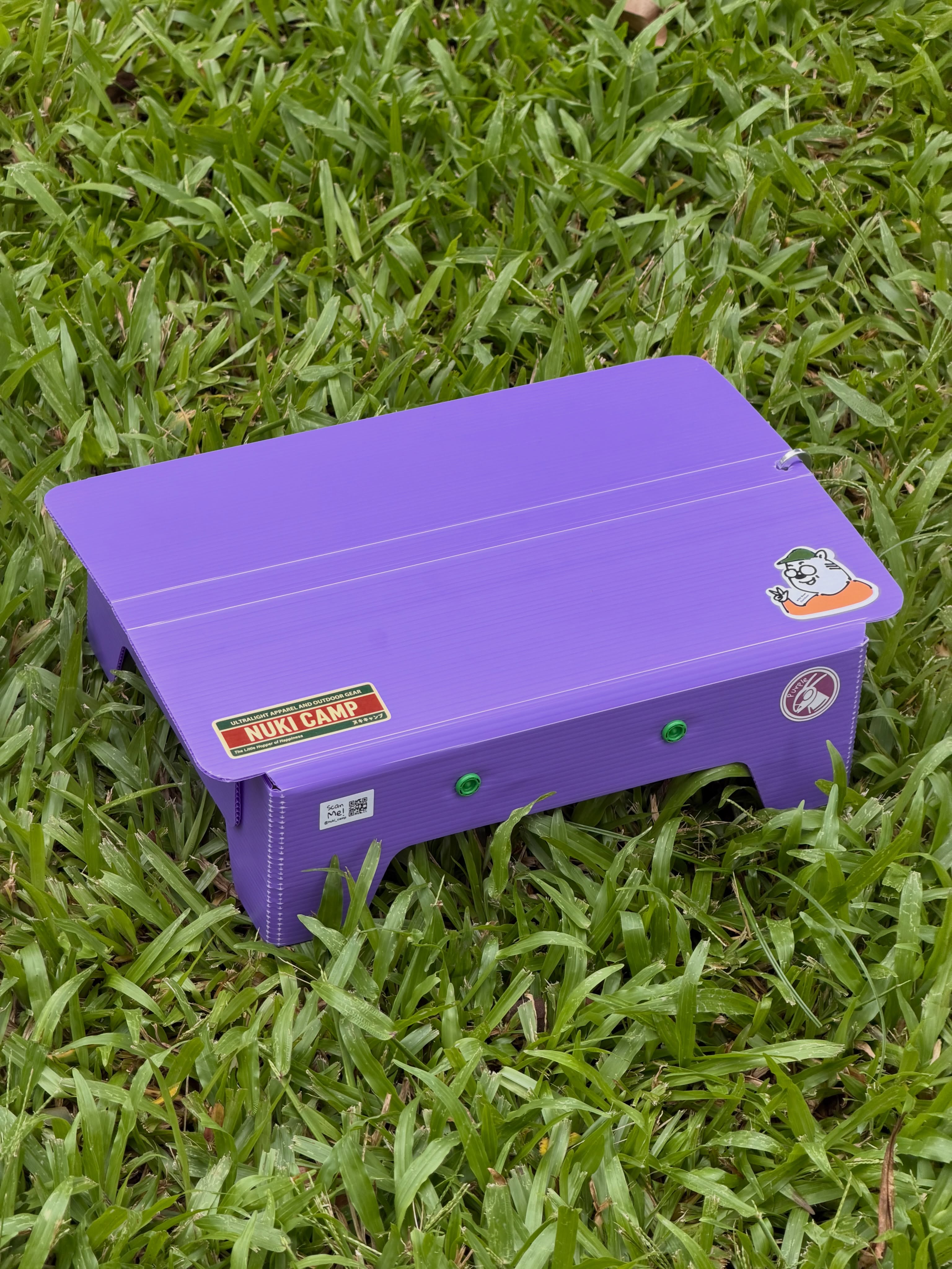 印尼品牌Nuki Camp UL folding table ultralight camping 輕量化摺疊小枱  