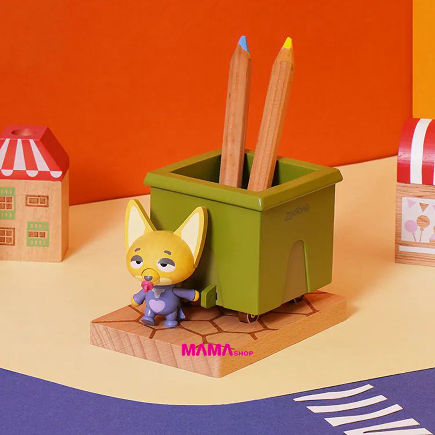 台灣直送迪士尼Zootopia 優獸大都會木收納盒