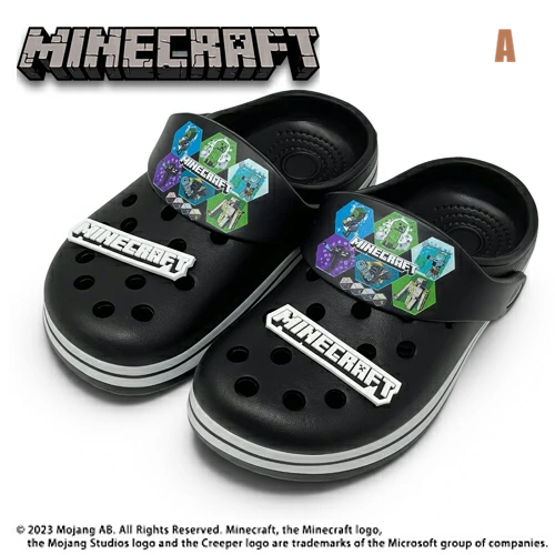 🆕【⭐訂購⭐】🌀 🇯🇵 日本直送🇯🇵 #Minecraft 透氣洞洞鞋 [2款選]🌀[PLEA-0243] [250623]