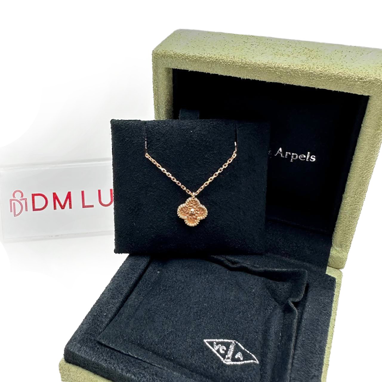 VCA Pendant Sweet Alhambra Rose Gold Necklace