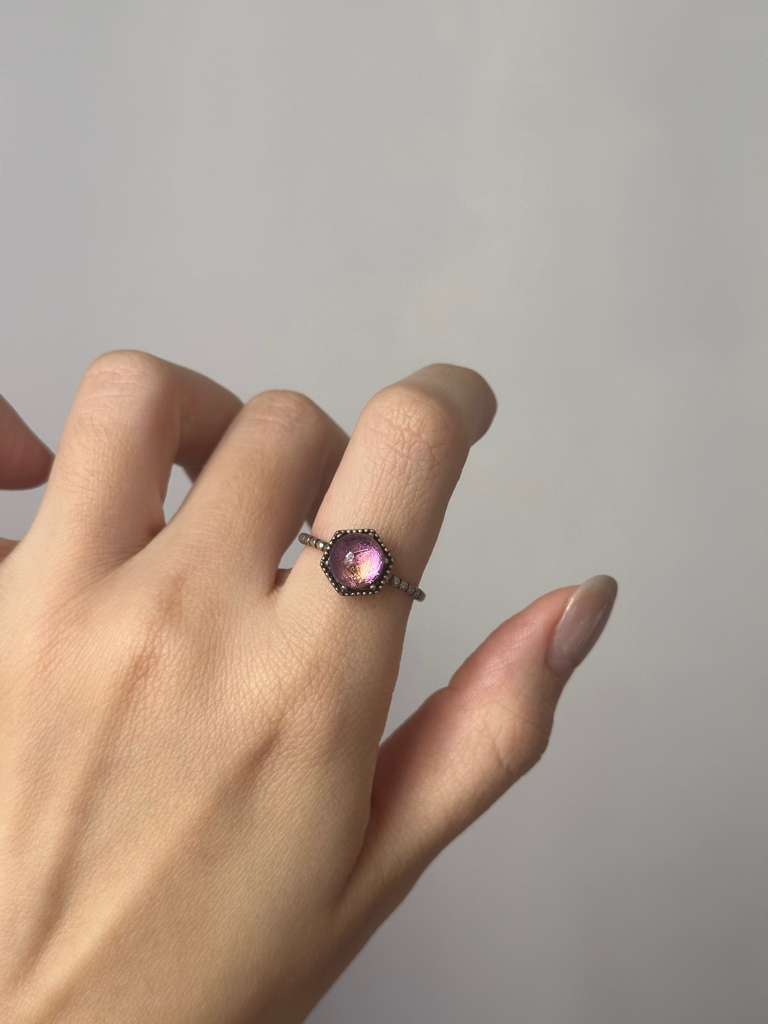 天铁戒指 ｜Meteorite Ring S925