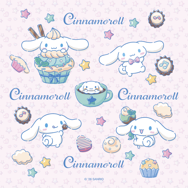 Cinnamoroll Origami Paper 手工紙 (4 Designs x 10pcs)