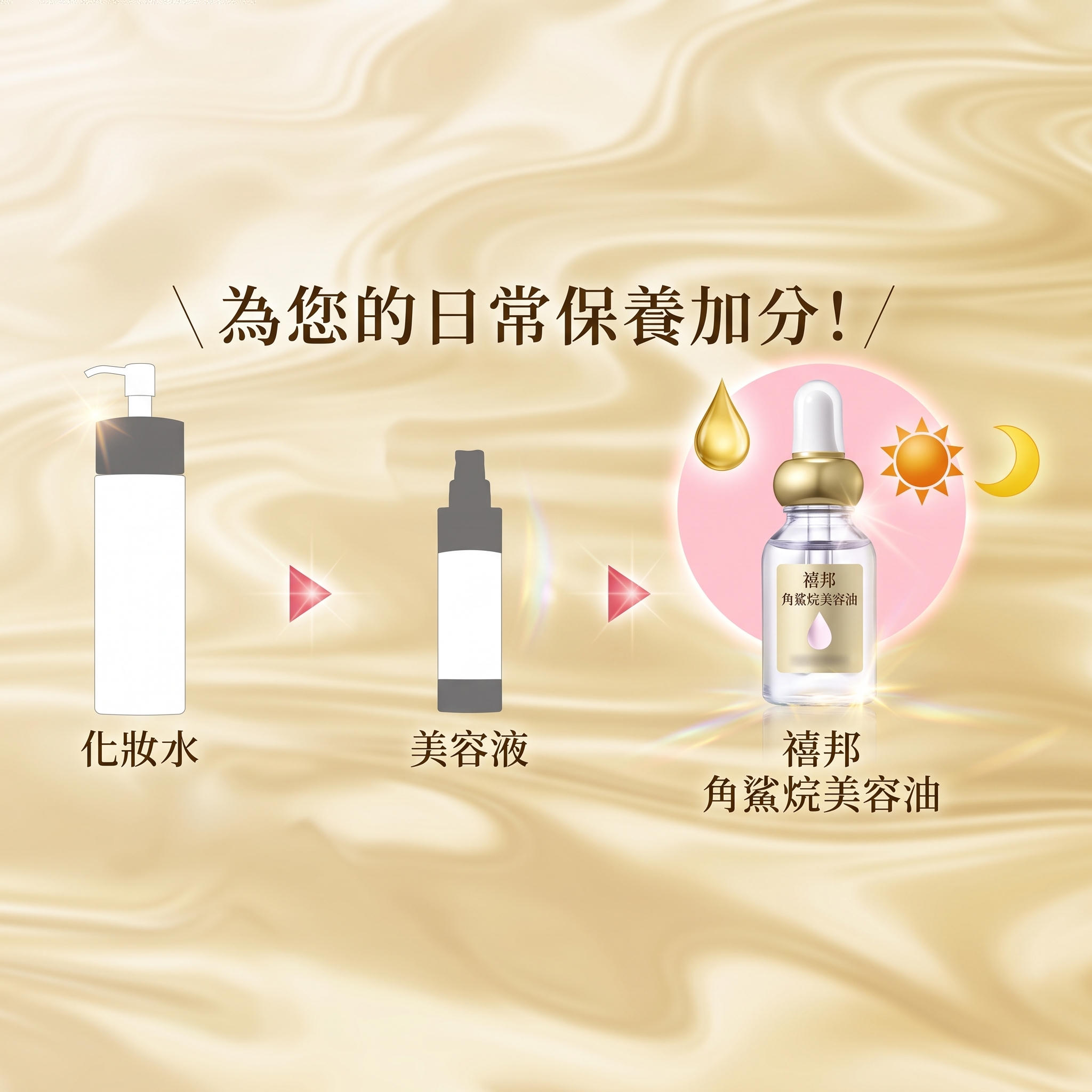 C’BON 100%高純度角鯊烷油(保濕修護精華油)<日本製>