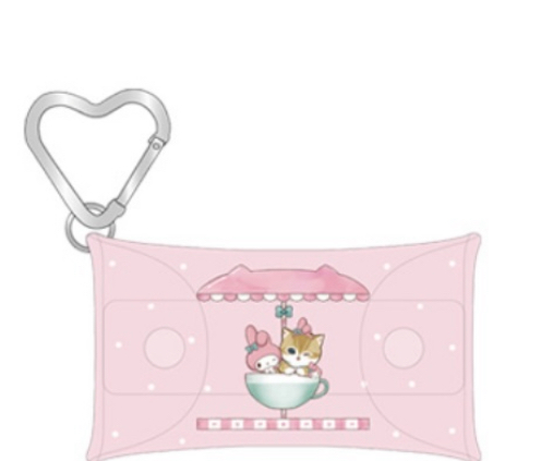 Mofusand 鯊魚貓 匙扣袋｜預訂