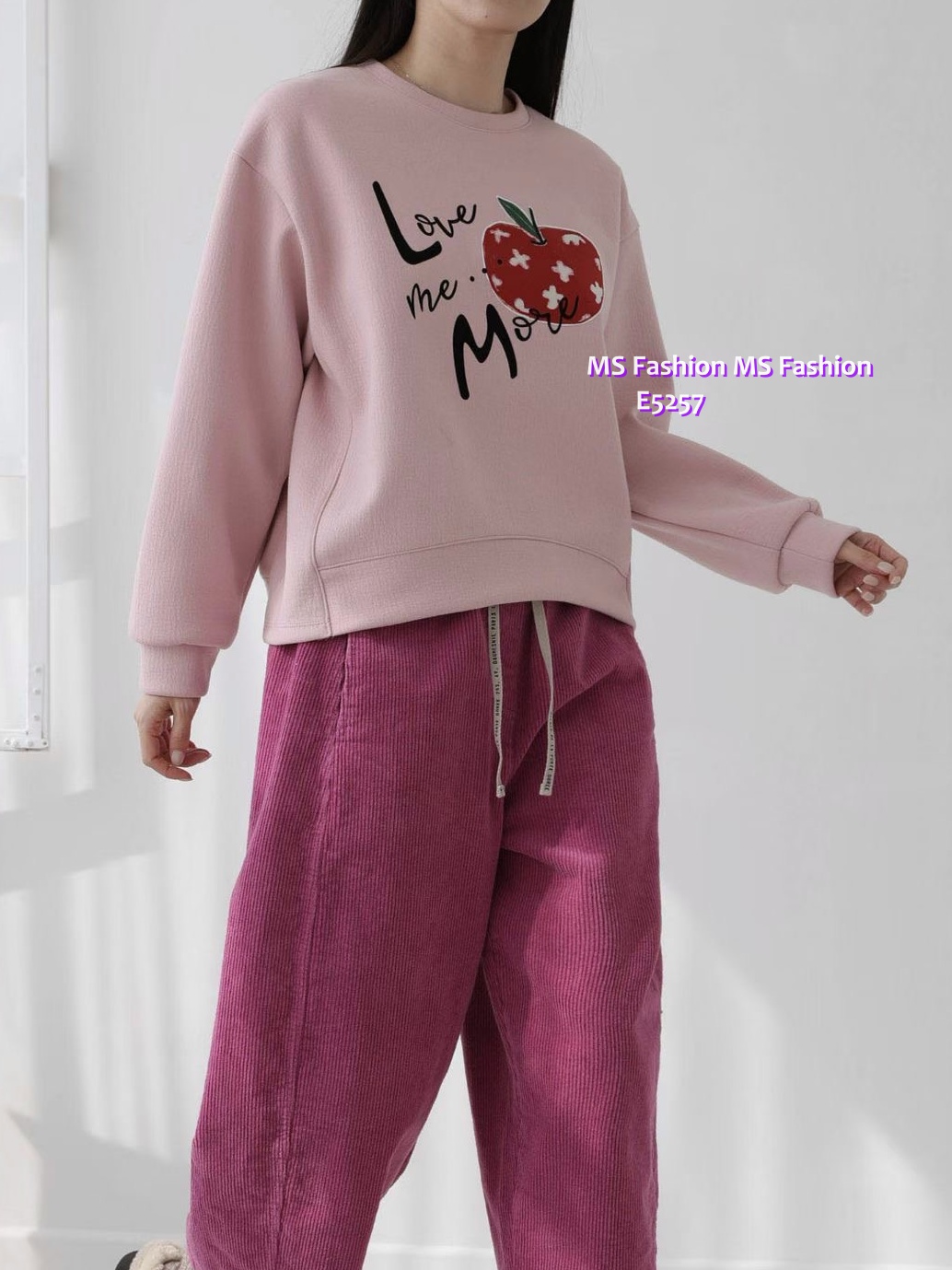 E5257 靚色靚print top