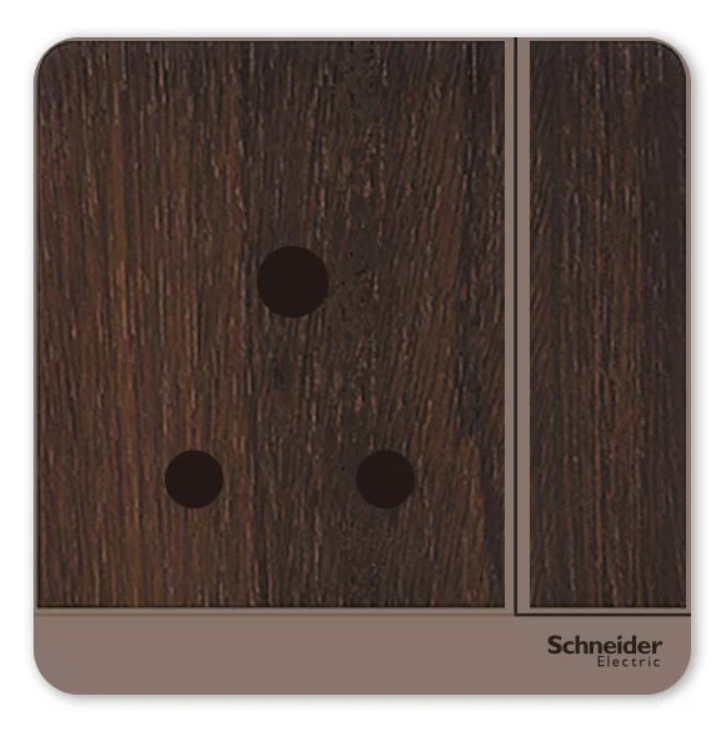 Schneider 施耐德 奐尚 15A 單位三腳圓頭有掣插座連LED指示燈 E8315_15N_WG_C5