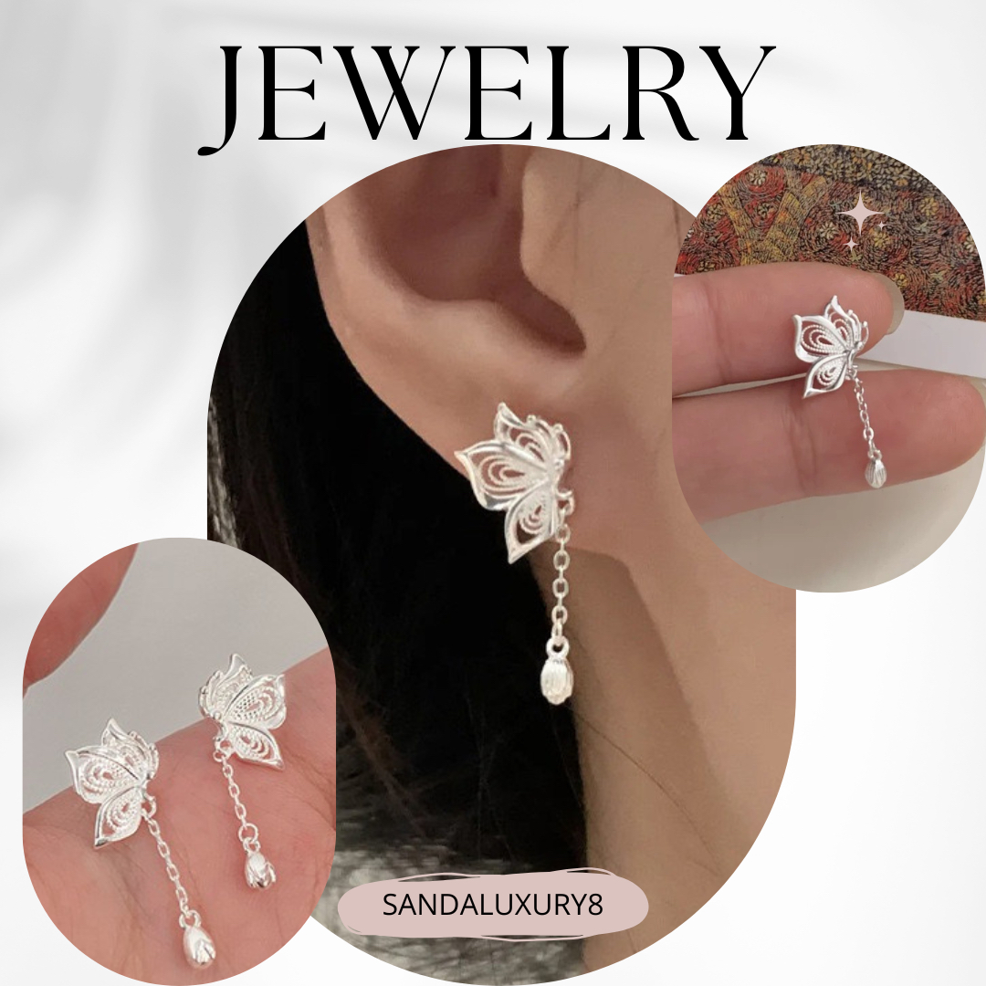 Butterfly Dangle Earrings