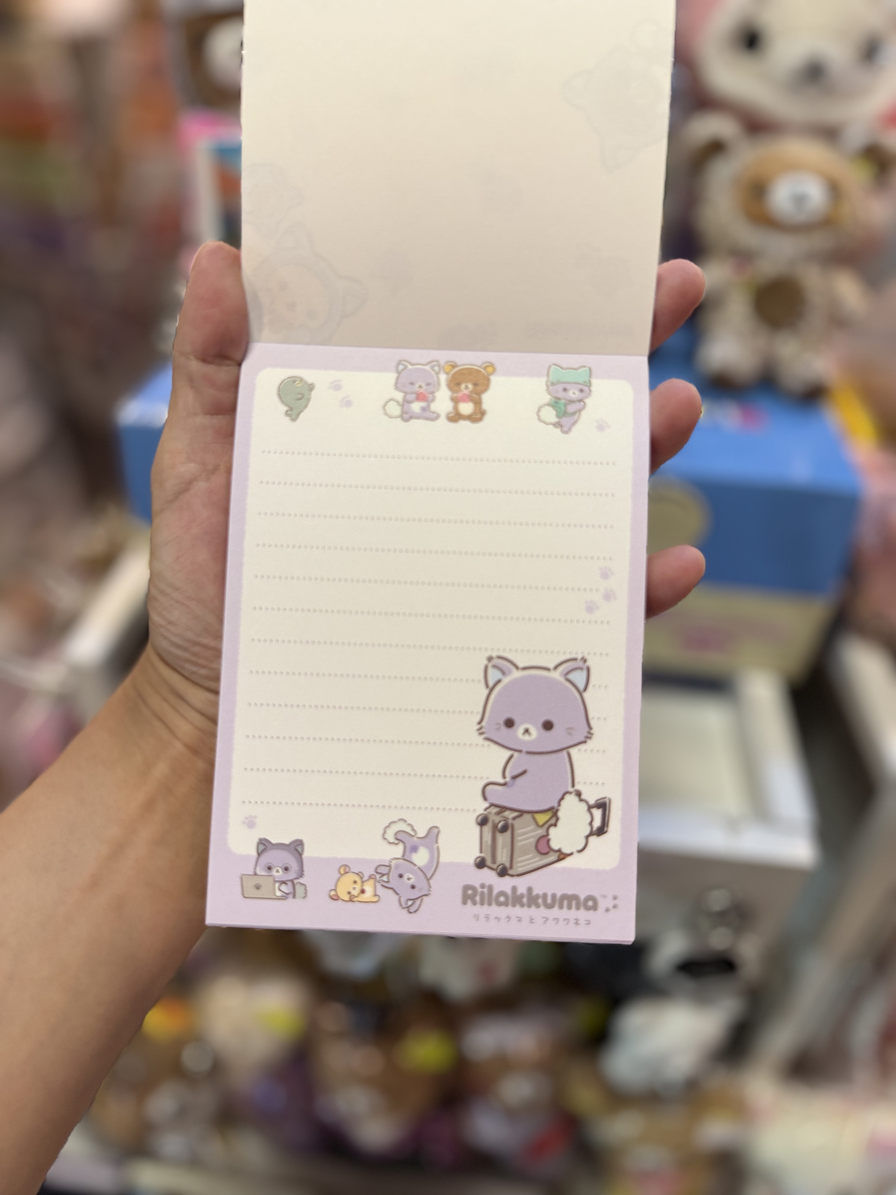 《現貨》全新Rilakkuma瓦瓦貓系列memo