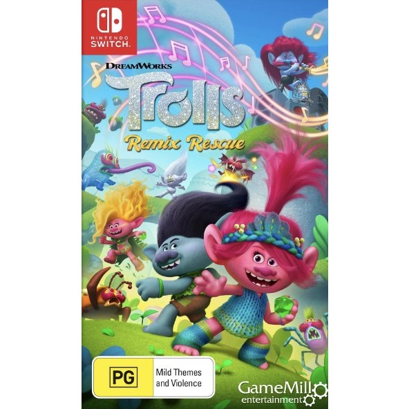 (🔥NEW RELEASE🔥) Dreamworks Trolls Remix Rescue (Nintendo Switch) Digital Download