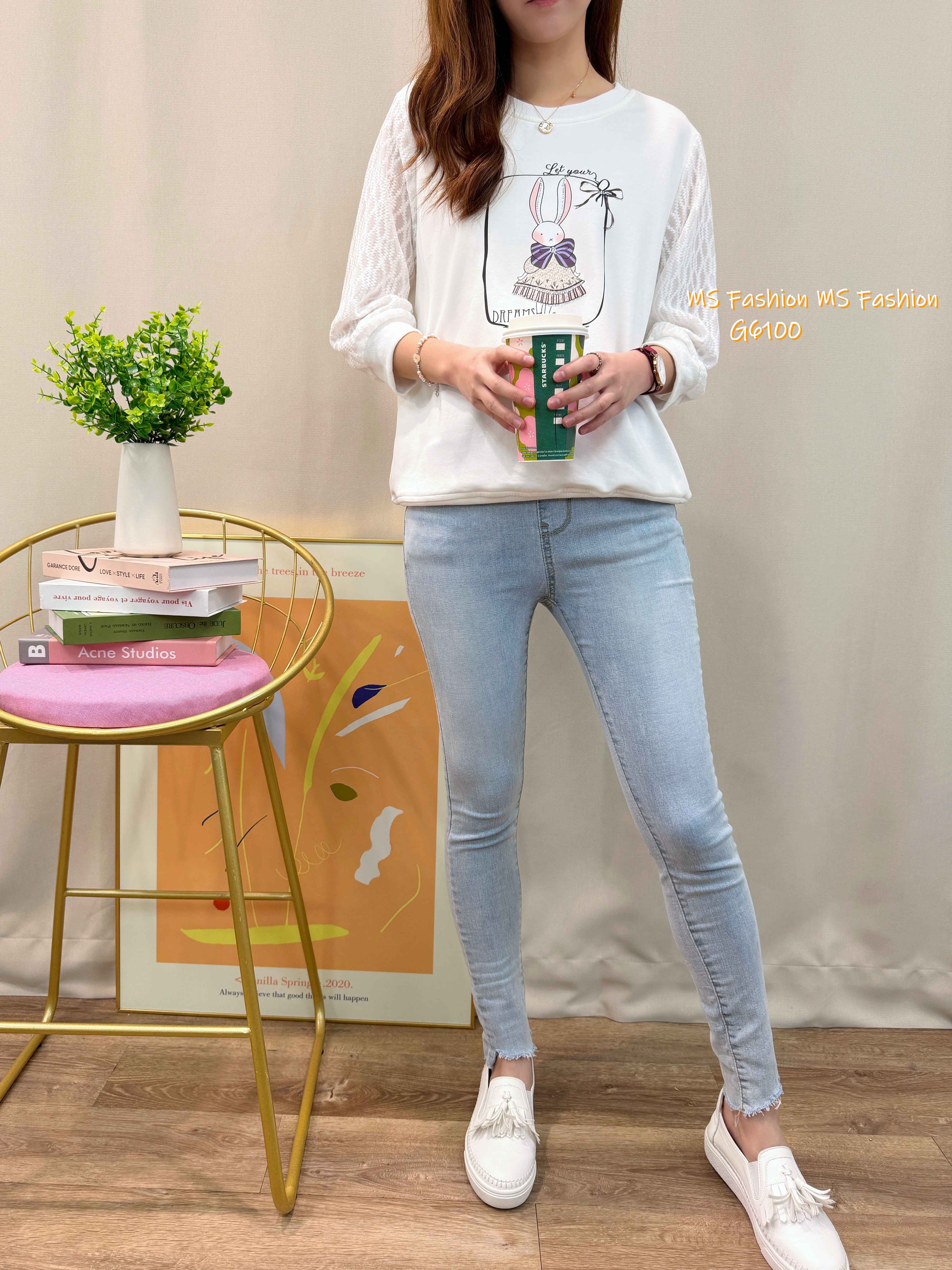 G6100 韓國🇰🇷可愛兔兔top