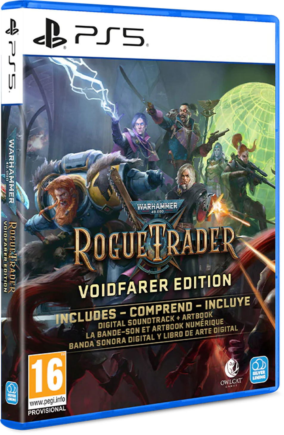 【預售 15/10】PS5 戰鎚40K：行商浪人 Warhammer 40,000: Rogue Trader - Voidfarer Edition 中/英/日文  (英文封面) PO1200