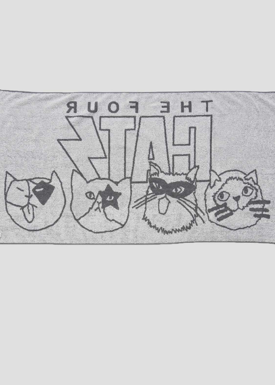 📦訂購 日本限定 graniph The Four Cats 貓咪 大毛巾 浴巾