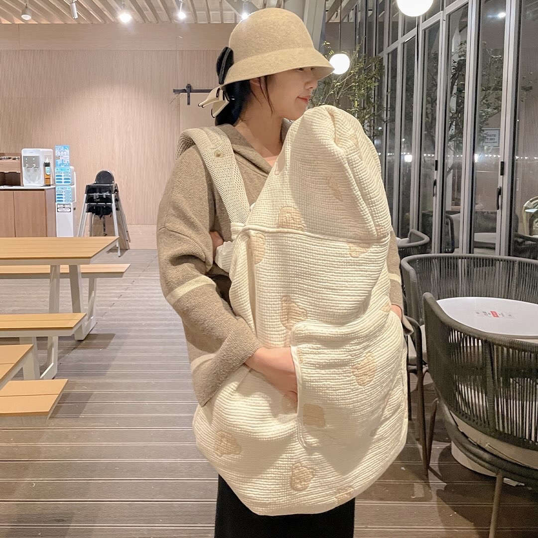 DOTTODOT 熊仔滿滿愛意系列-嬰兒背巾毯