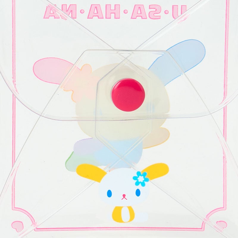 現貨｜Sanrio Usahana 彩耳兔 日版 透明 收納袋 (18427-6)