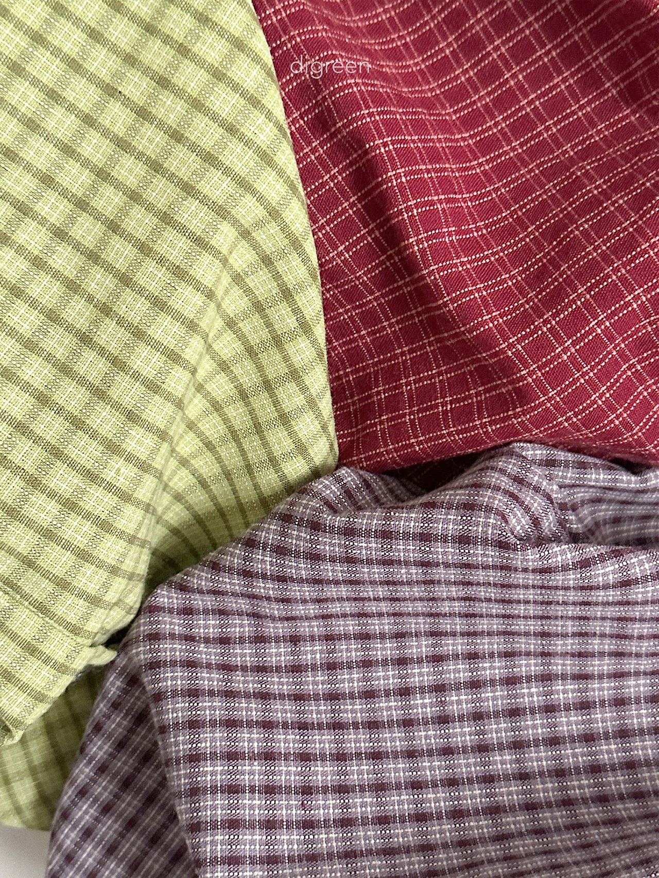 Digreen | picnic check shirt 