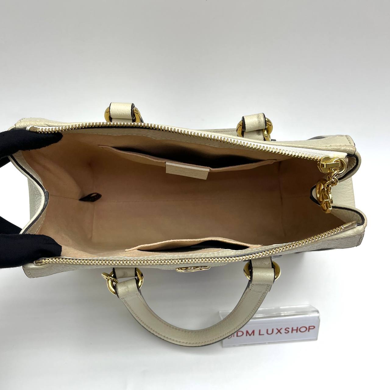 Gucci Web Ophidia Small White Tote Bag
