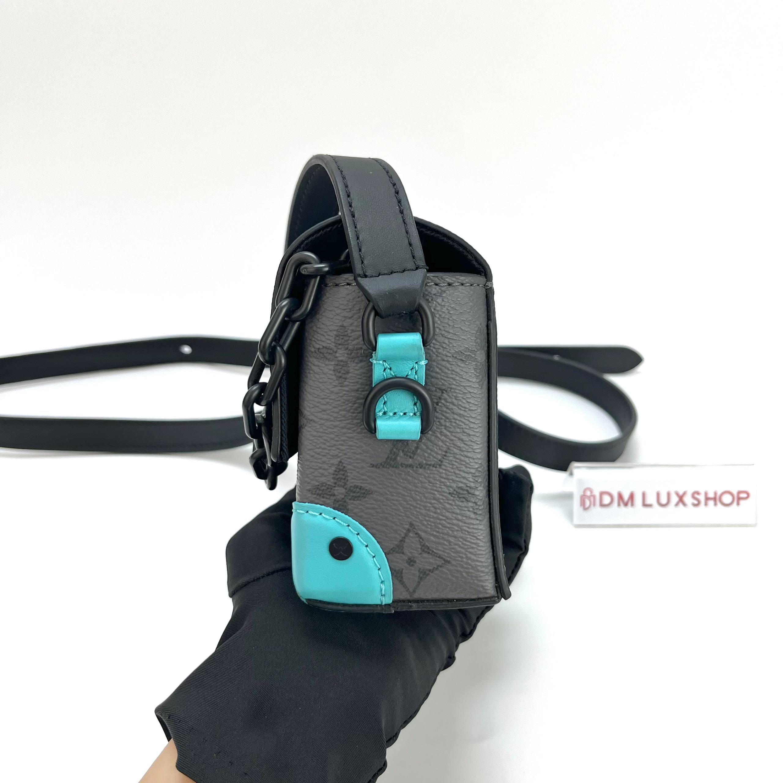 LV Monogram Eclipse Steamer Wearable Wallet 