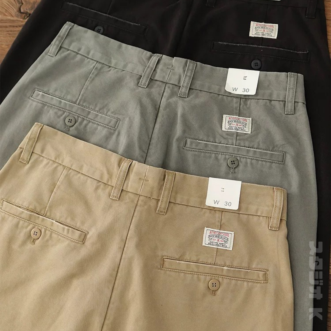 𝗖𝗛𝗜𝗡𝗢工裝直筒褲