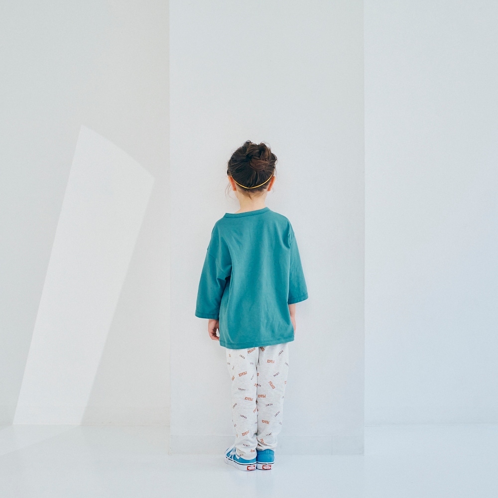 🆕【⭐訂購⭐】  🇯🇵日本直送 🌀輕鬆插圖風格 七分袖Tee(一套5件) 🌀 [PLBA-0026][260303]