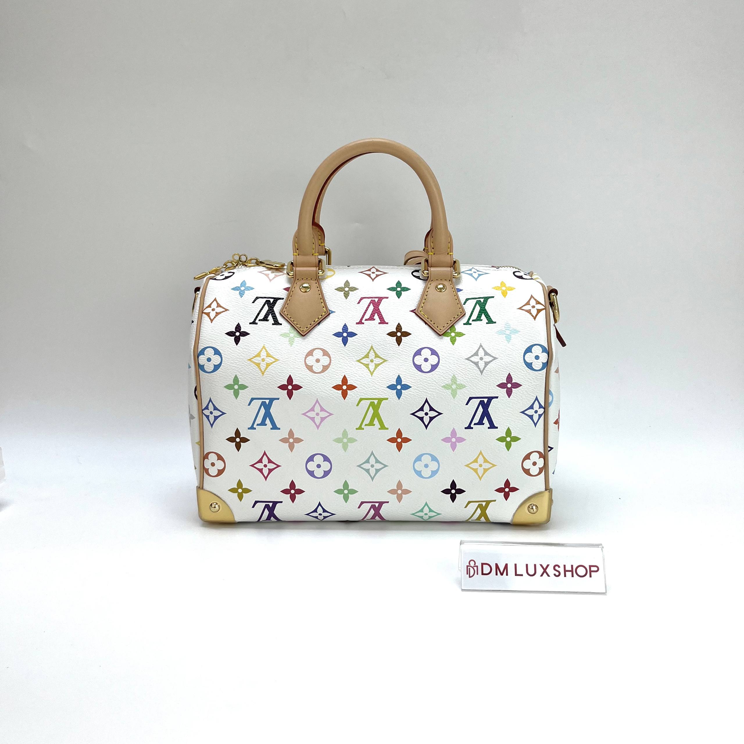 LV X TM Monogram Multicolor Speedy 25 GHW