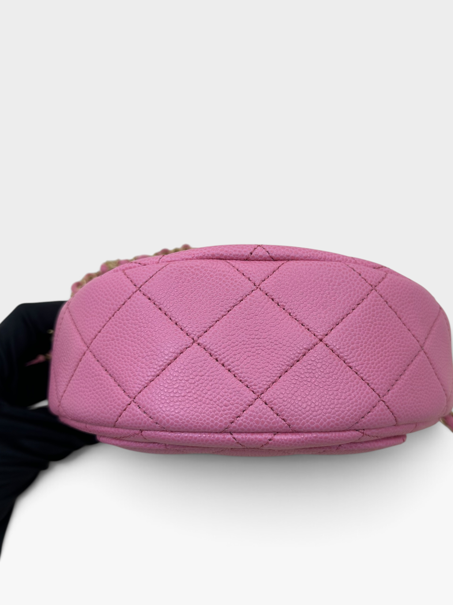 Pre-Owned CHANEL Mini Messenger Flap Bag / Product Code: K090407