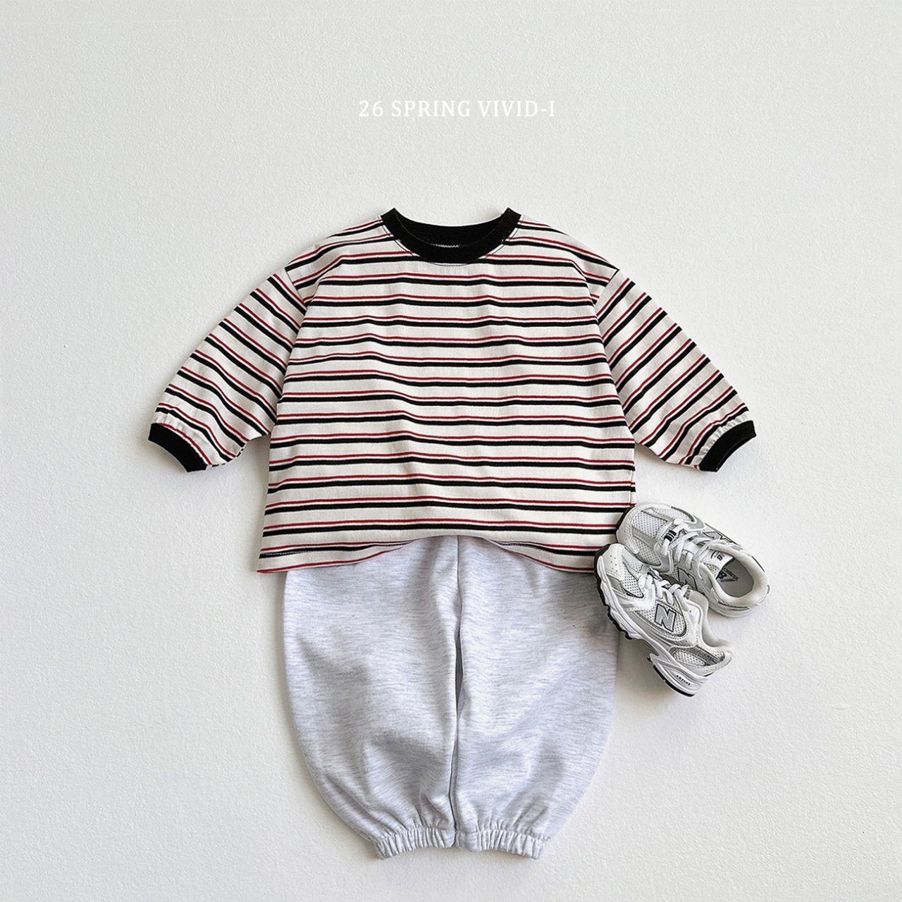 🌸預訂 韓國直送🌸🇰🇷VIVIDI九色基本款純色寬鬆束腳運動褲