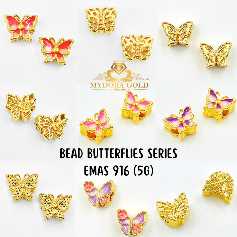 MYDORA Bead Butterflies Series (5G) l EMAS 916/22K