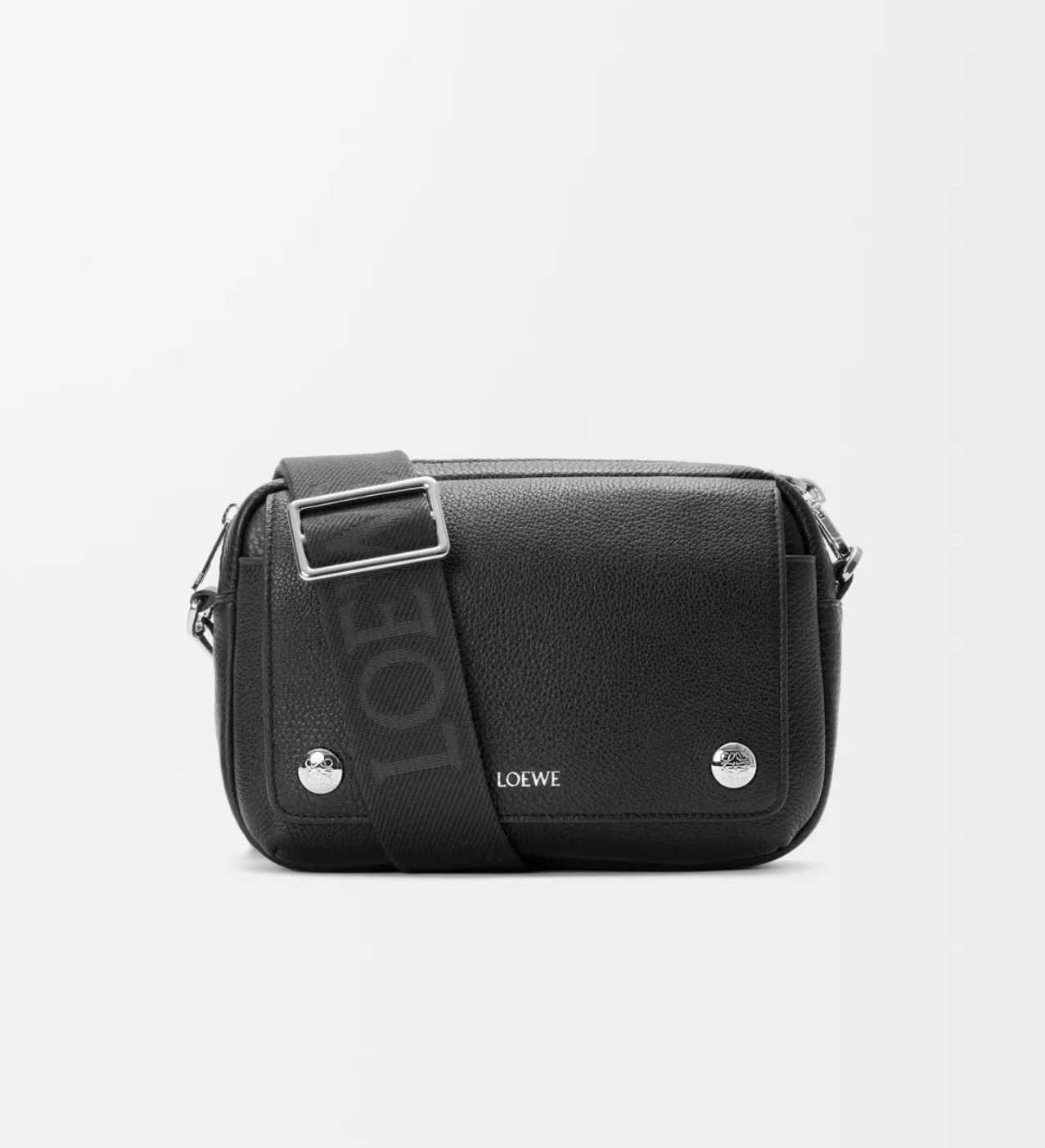 訂貨 ✨ Loewe 黑色皮款 Small Pebble Messenger Bag 男女可用 Size 20x12.5x6cm