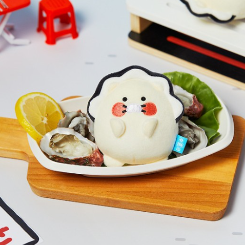 [Kakao Friends] 春植漁市場 Doll Keyring (4款)