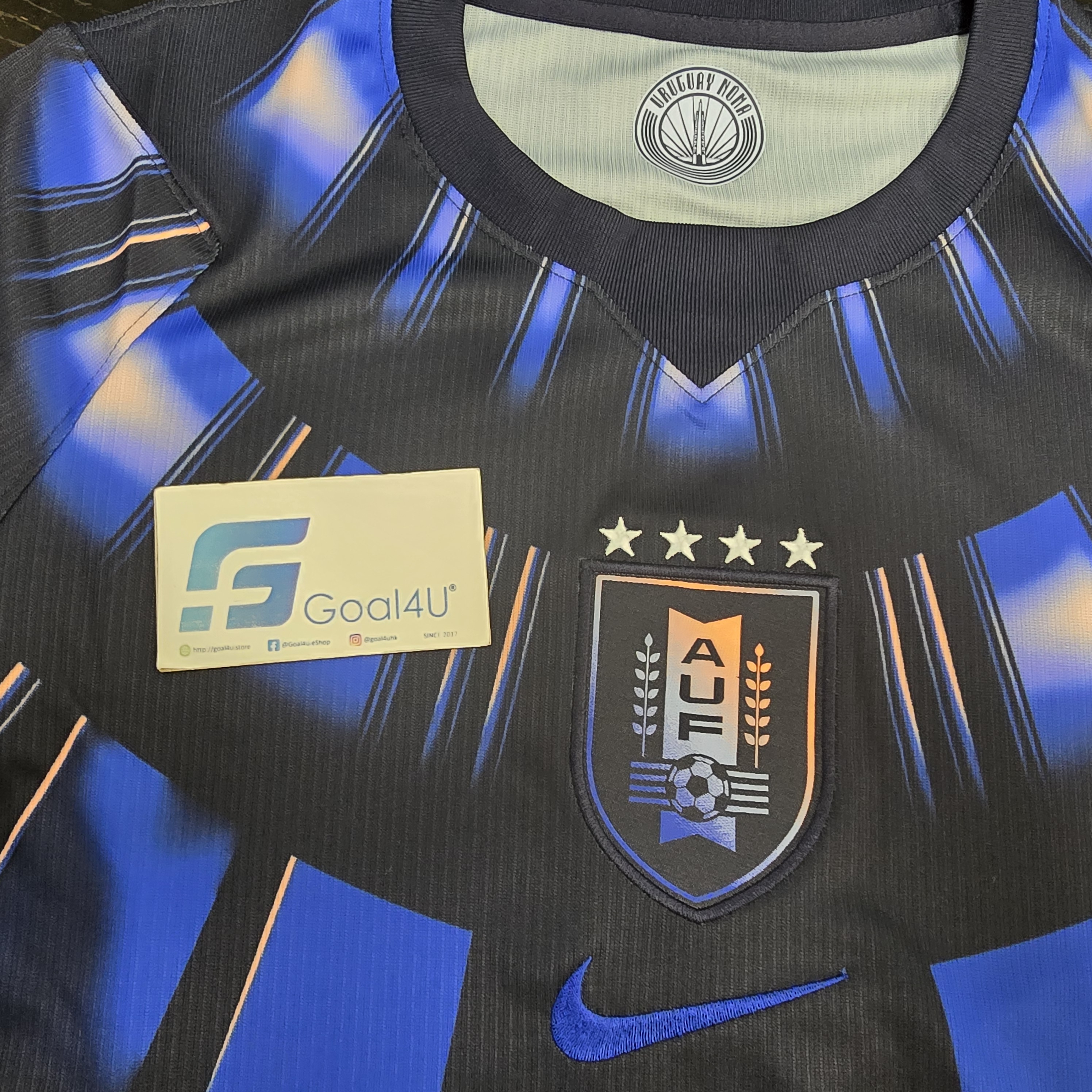 #現貨 未來感黑豹降臨🐾 Nike Uruguay 烏拉圭 2026-27 作客球迷版球衣 (可加印字章) IO4681