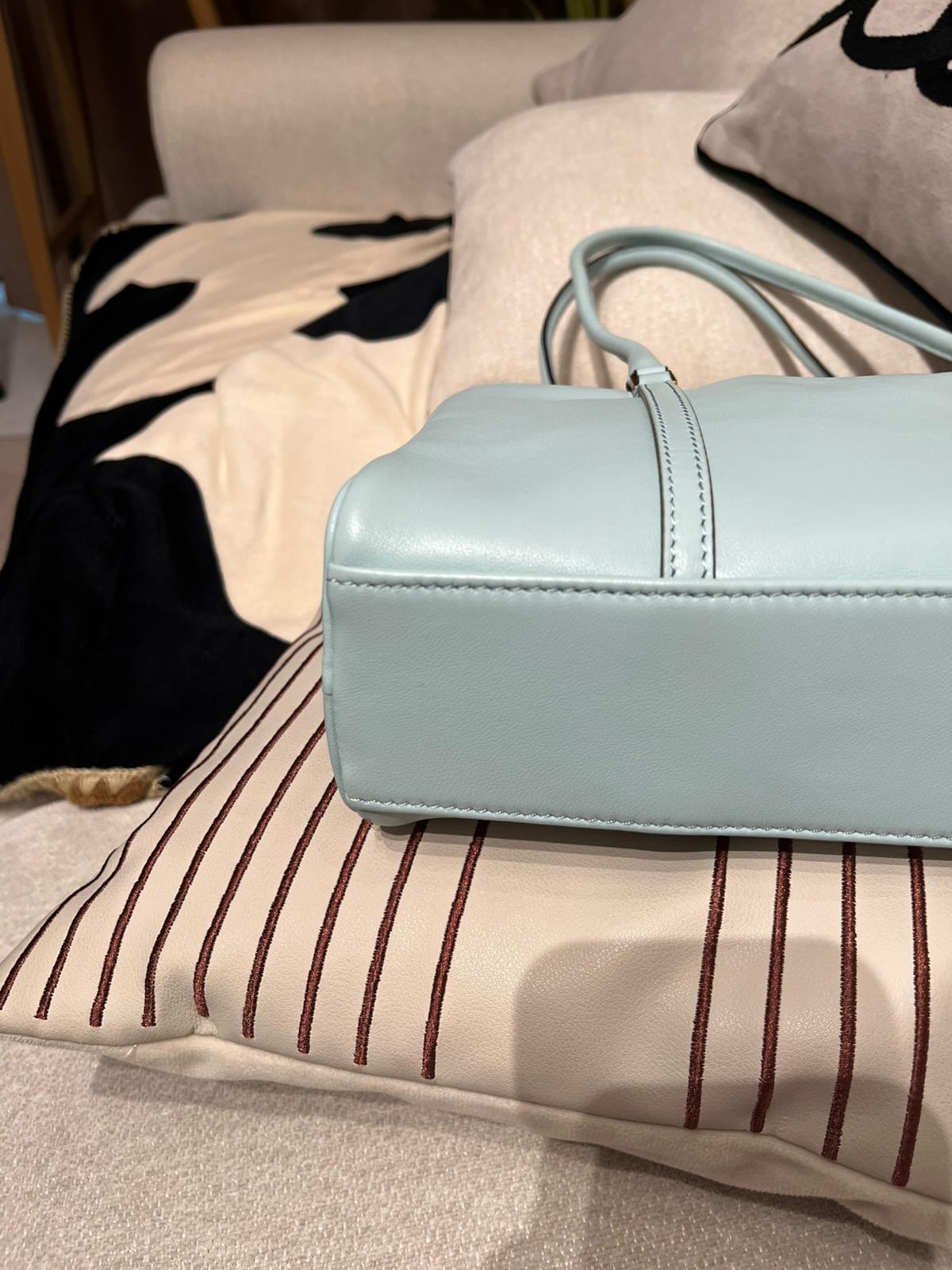 Tory Burch SMALL MARSHMALLOW SATCHEL shoulder bag hobo 100%Authentic,99%new ✅dust bag