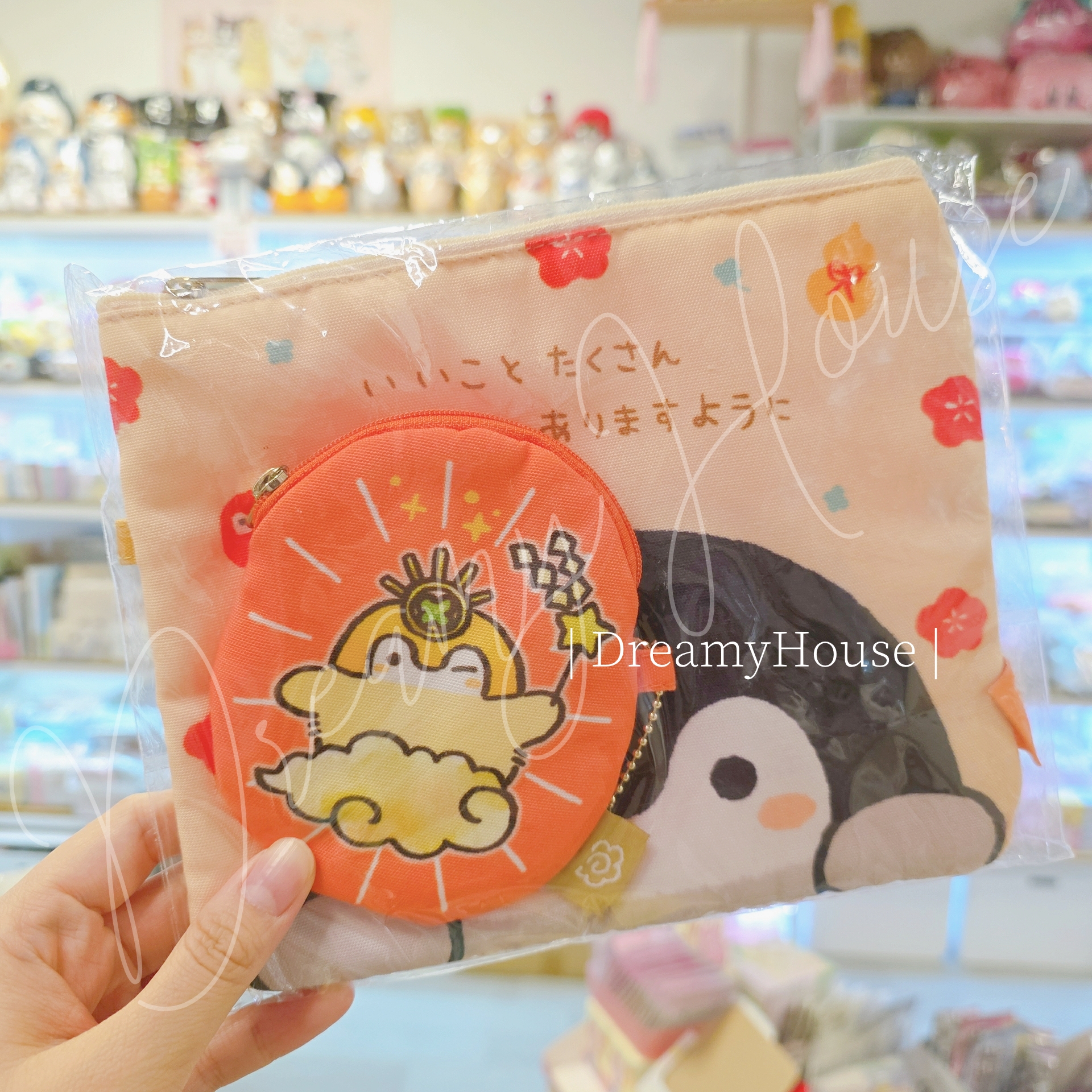 日本 正能量企鵝 koupenchan 收納袋SET 拉鍊袋SET