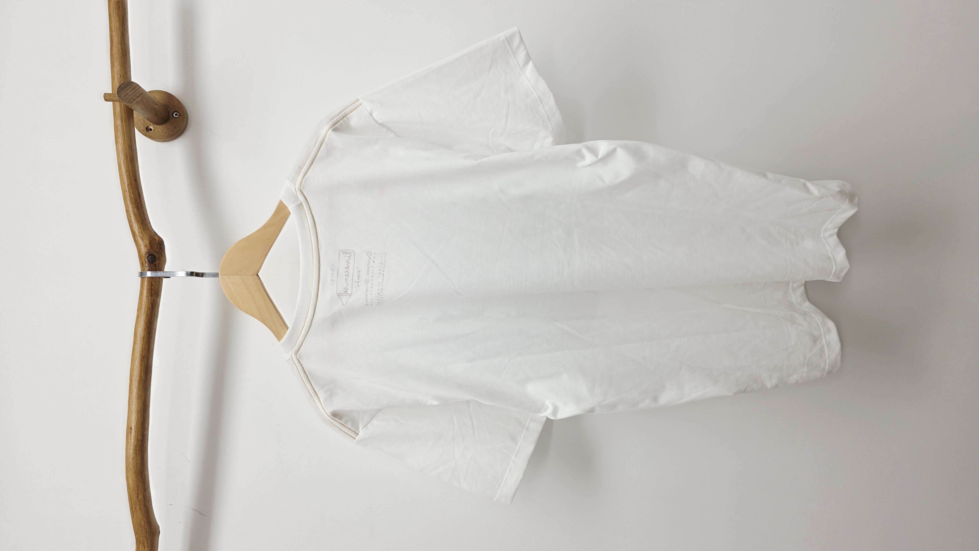 泰國白拼狗狗印圖Tee