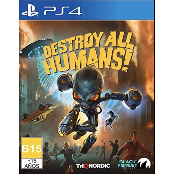 (🔥FLASH SALE🔥) Destroy All Humans Full Game (PS4 & PS5) Digital Download