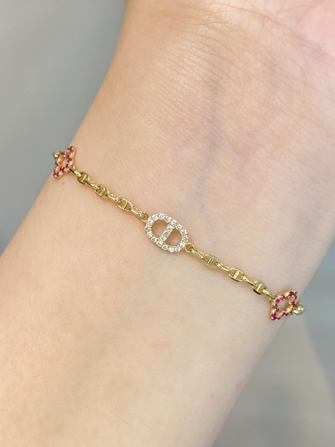 18K Diamond Bracelet 